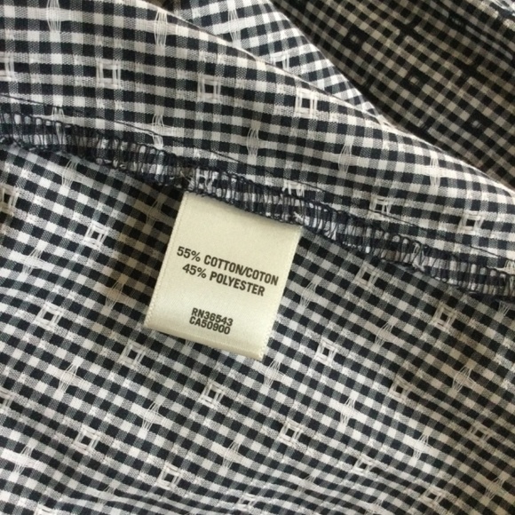 Van Heusen blue print top NWT sz large - Picture 3 of 4